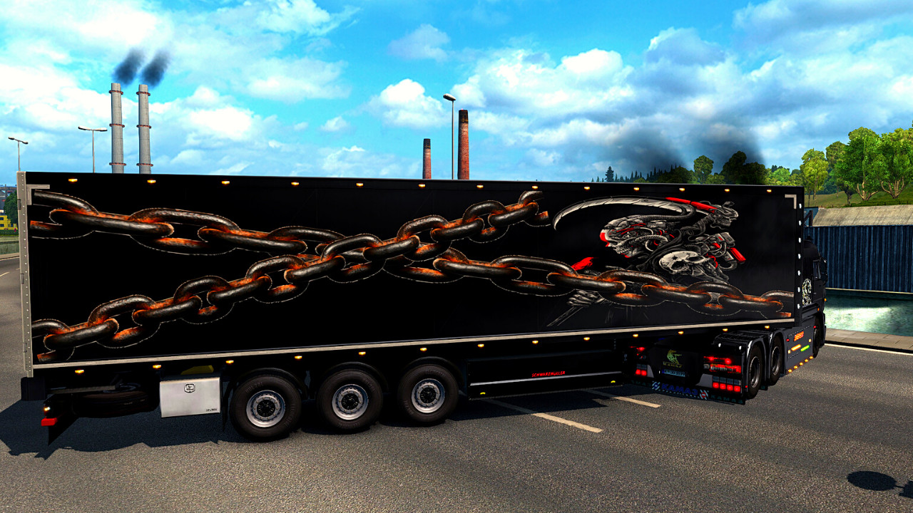 Skin for Schwarzmuller Trailer Refrigerated / The Reaper